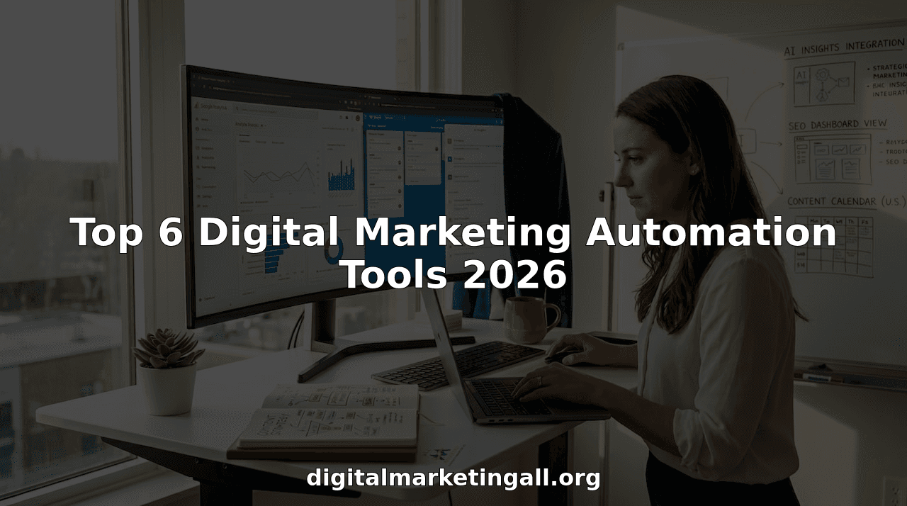 Top 6 Digital Marketing Automation Tools 2026
