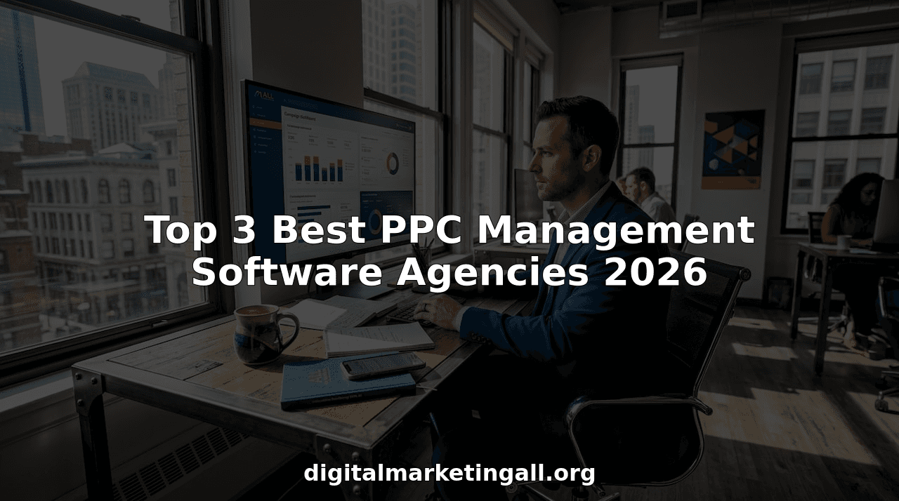 Top 3 Best PPC Management Software Agencies 2026