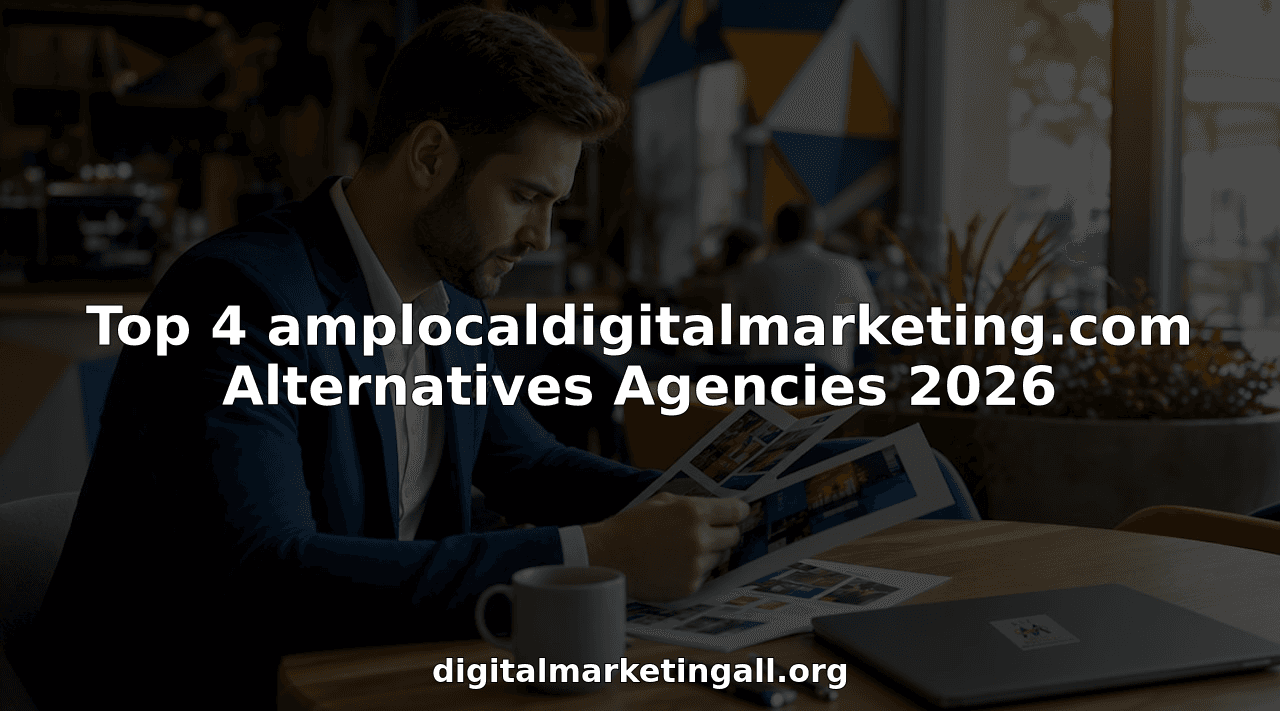 Top 4 amplocaldigitalmarketing.com Alternatives Agencies 2026